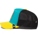 casquette-trucker-bleue-noire-et-jaune-iguane-far-out-iguana-party-the-farm-goorin-bros