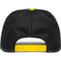 casquette-trucker-bleue-noire-et-jaune-iguane-far-out-iguana-party-the-farm-goorin-bros