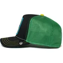 gorra-trucker-nera-e-verde-pappagallino-inseparabile-love-bird-twitterpated-the-farm-di-goorin-bros