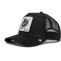 casquette-trucker-noire-bull-raging-rager-the-farm-goorin-bros