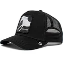petten-gebogen-zwart-snapback-high-rider-ride-high-the-farm-van-goorin-bros