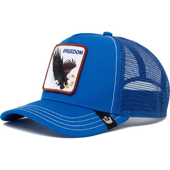 petten-gebogen-blauw-snapback-the-farm-van-goorin-bros
