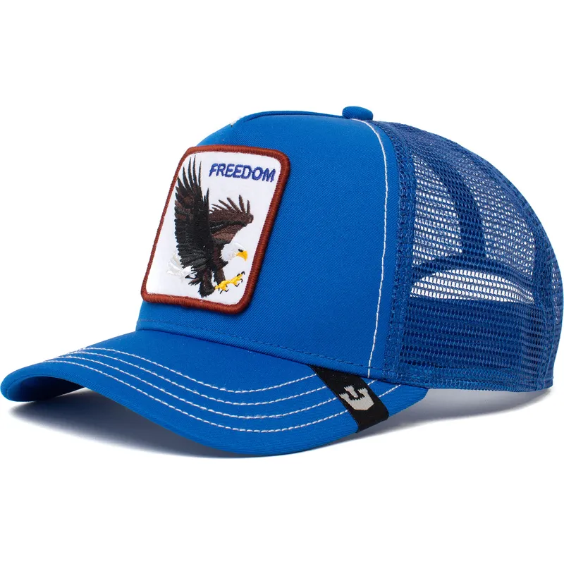 petten-gebogen-blauw-snapback-the-farm-van-goorin-bros
