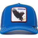 petten-gebogen-blauw-snapback-the-farm-van-goorin-bros
