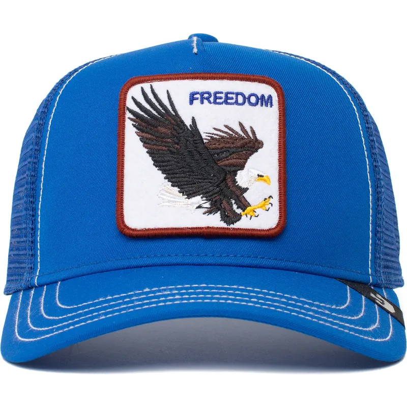 petten-gebogen-blauw-snapback-the-farm-van-goorin-bros