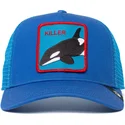 petten-gebogen-blauw-snapback-the-killer-whale-the-farm-van-goorin-bros