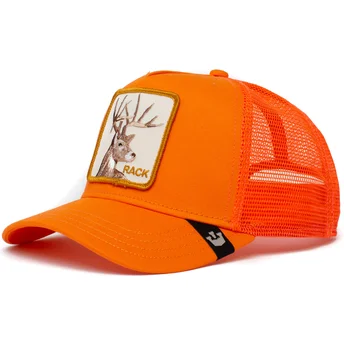 petten-gebogen-oranje-snapback-the-deer-rack-the-farm-van-goorin-bros