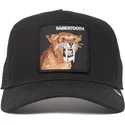 casquette-trucker-noire-dents-de-sabre-the-sabertooth-tiger-the-farm-goorin-bros