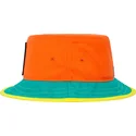 chapeau-seau-orange-bleu-et-jaune-coq-cock-gallo-de-la-playa-the-farm-goorin-bros