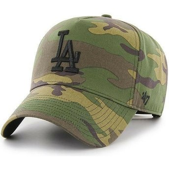 Gorra curva camuflaje snapback MVP DT Grove de Los Angeles Dodgers MLB de 47 Brand