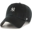 svart-justerbar-bojd-keps-clean-up-base-runner-new-york-yankees-mlb-fran-47-brand