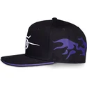 casquette-plate-noire-snapback-konoha-naruto-difuzed