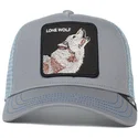 cappellino-trucker-grigio-lupo-wolf-di-goorin-bros