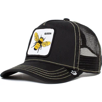 Svart truckerkeps Queen Bee med bi från Goorin Bros.