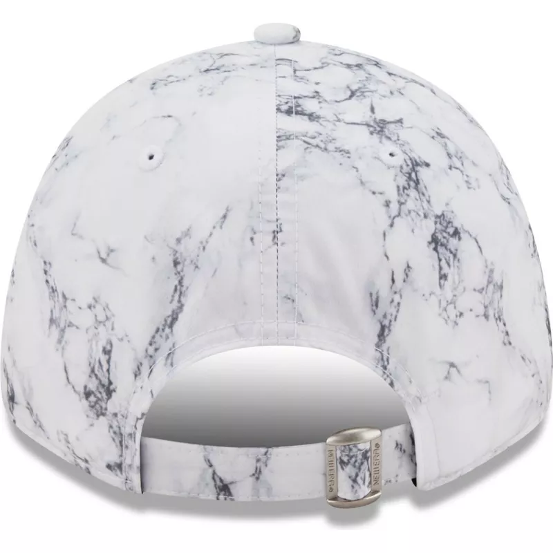 new-era-curved-brim-9forty-clear-marble-le-louvre-white-adjustable-cap