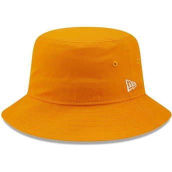 New Era Essential Tapered Gold Orange Bucket Hat