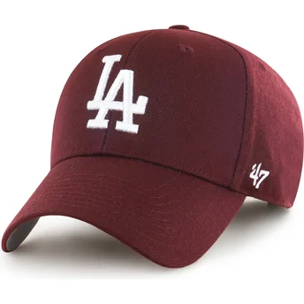 Casquette courbée grenat ajustable MVP Los Angeles Dodgers MLB 47 Brand