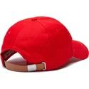 lacoste-rod-kurvad-justerbar-keps-med-kontrastrem-och-oversized-krokodil