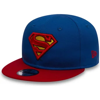 Casquette plate rouge snapback 9FIFTY Cotton Block New York