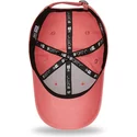new-era-curved-brim-pink-logo-9forty-league-essential-new-york-yankees-mlb-pink-adjustable-cap