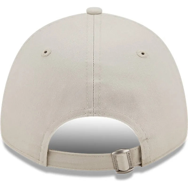 petten-gebogen-beige-verstelbare-band-9forty-league-essential-van-new-york-yankees-mlb-van-new-era