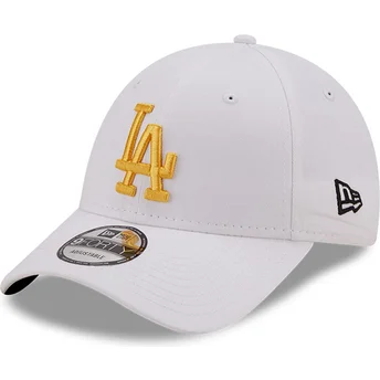 petten-gebogen-wit-verstelbare-band-dorado-9forty-stadium-food-van-los-angeles-dodgers-mlb-van-new-era