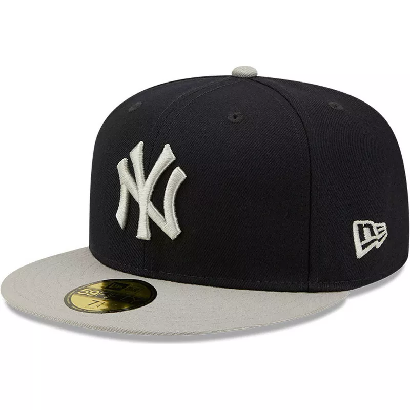 New Era White New York Yankees Side Patch 59FIFTY Fitted Hat