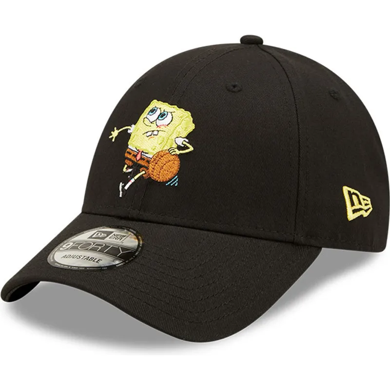 petten-gebogen-zwart-verstelbaar-9forty-sporty-van-spongebob-van-new-era