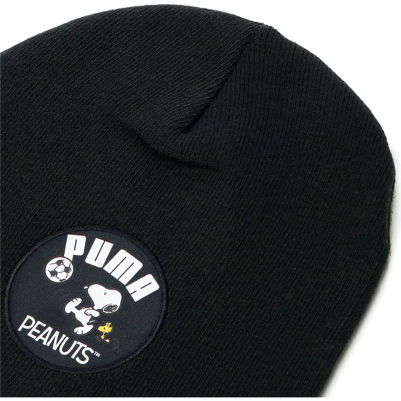 mutsen-zwart-voor-kinderen-classic-cuffless-van-snoopy-peanuts-van-puma