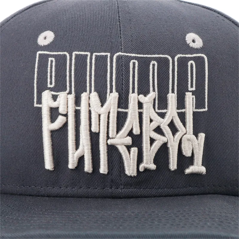 petten-plat-zwart-snapback-van-puma