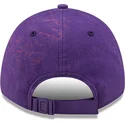 fioletowa-zakrzywiona-czapka-z-regulacja-9forty-washed-pack-split-logo-los-angeles-lakers-nba-new-era