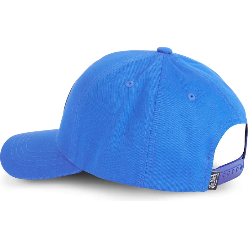 petten-gebogen-blauw-snapback-kustom-kulture-col-rblu-van-von-dutch