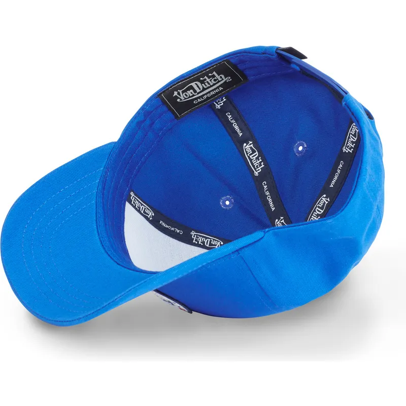 petten-gebogen-blauw-snapback-kustom-kulture-col-rblu-van-von-dutch