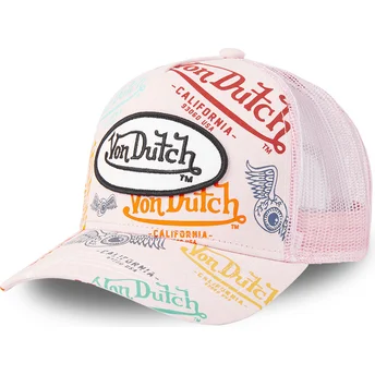 petten-gebogen-roze-snapback-bra-pin-van-von-dutch