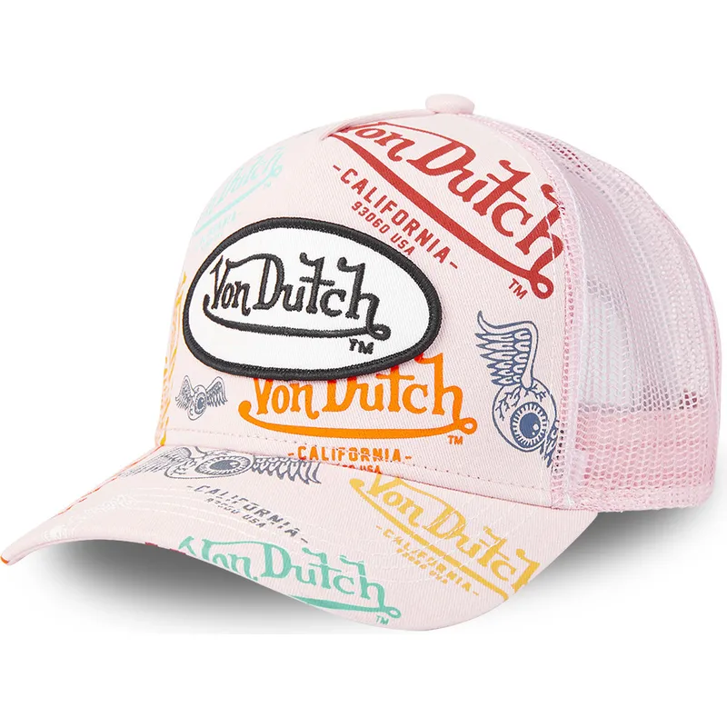 petten-gebogen-roze-snapback-van-von-dutch petten-gebogen-roze-snapback-van-von-dutch