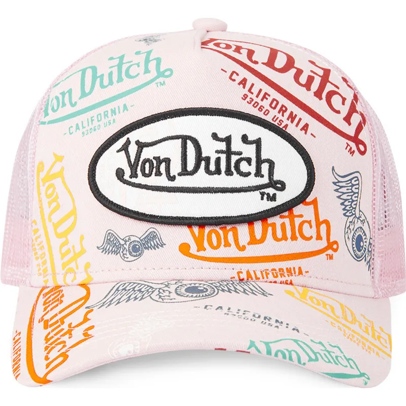 petten-gebogen-roze-snapback-van-von-dutch petten-gebogen-roze-snapback-van-von-dutch