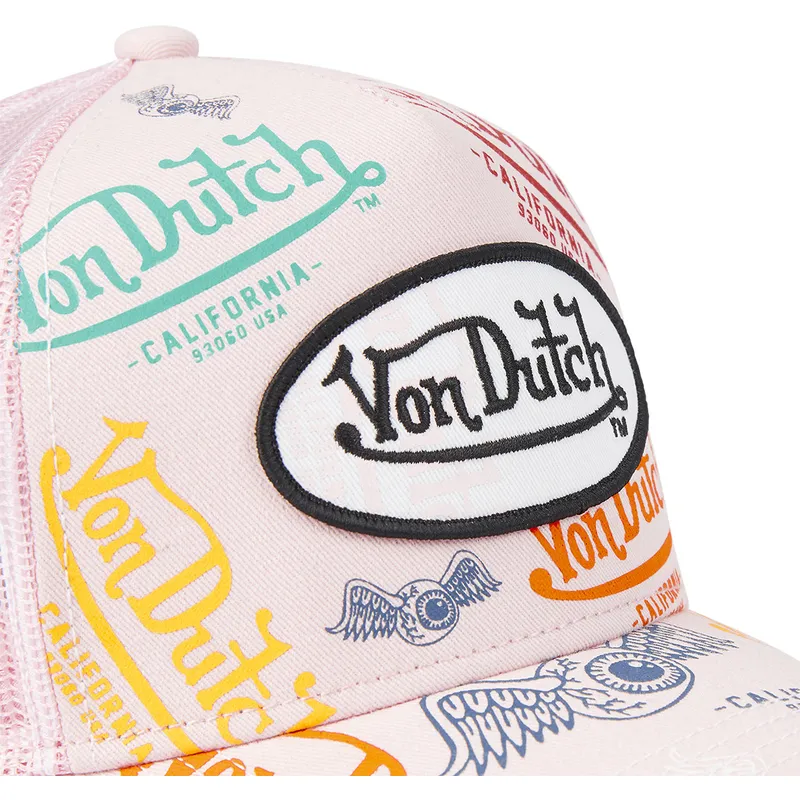 petten-gebogen-roze-snapback-van-von-dutch petten-gebogen-roze-snapback-van-von-dutch
