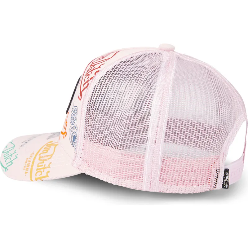 petten-gebogen-roze-snapback-bra-pin-van-von-dutch petten-gebogen-roze-snapback-bra-pin-van-von-dutch