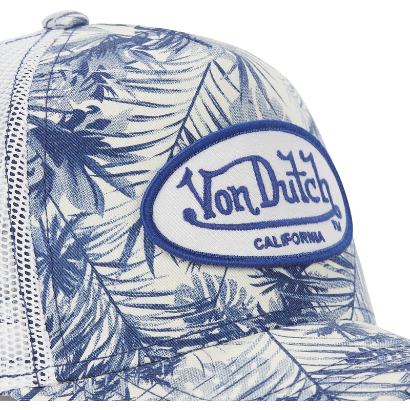 von-dutch-flo-b-blue-and-white-trucker-hat