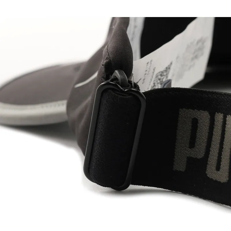 zonnekleppen-gebogen-zwart-verstelbare-band-van-puma