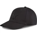 czarna-zakrzywiona-regulowana-czapka-z-czarnym-logo-classics-archive-logo-marki-puma