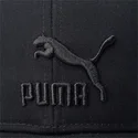 czarna-zakrzywiona-regulowana-czapka-z-czarnym-logo-classics-archive-logo-marki-puma