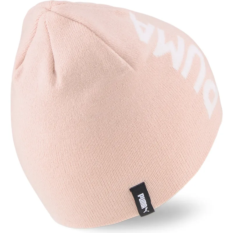 mutsen-roze-voor-kinderen-essentials-classic-cuffless-van-puma mutsen-roze-voor-kinderen-essentials-classic-cuffless-van-puma