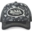 casquette-trucker-noire-tat05-von-dutch