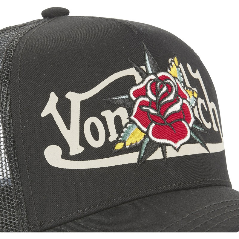 von-dutch-flor-nr-black-trucker-hat