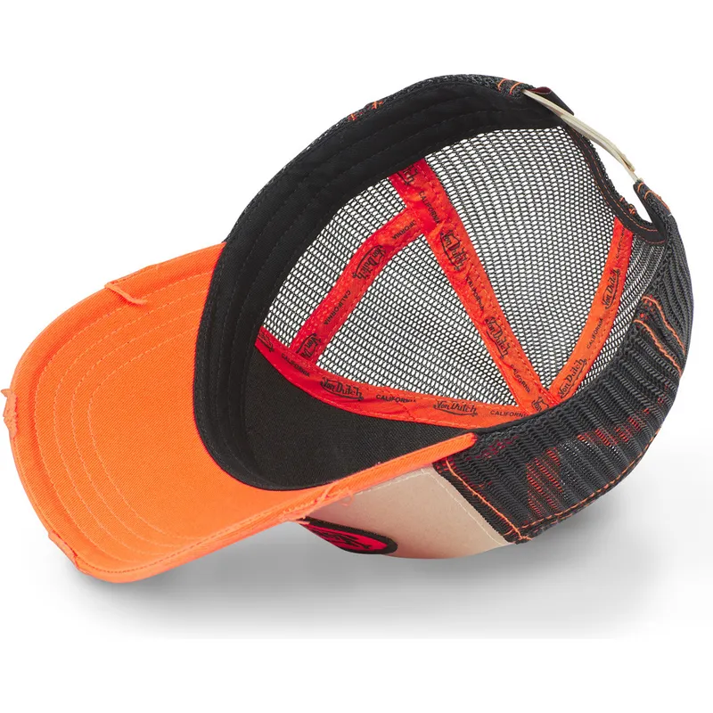 petten-gebogen-oranje-snapback-van-von-dutch petten-gebogen-oranje-snapback-van-von-dutch