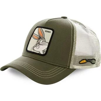 Gorra trucker verde Bugs Bunny BUN2 Looney Tunes de Capslab