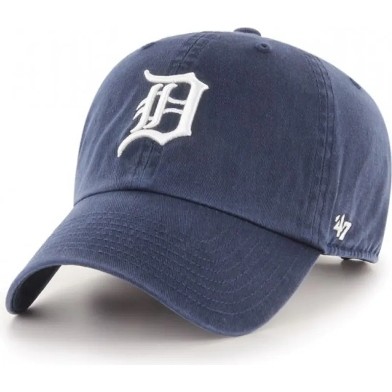 petten-gebogen-marineblauw-verstelbare-band-van-detroit-tigers-mlb-van-47-brand