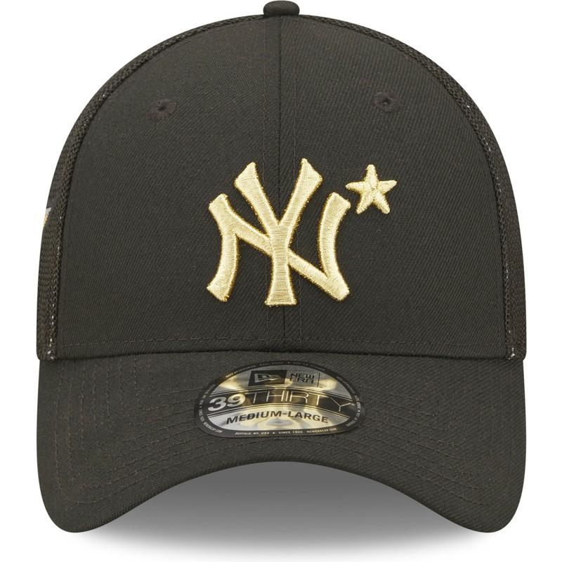 gorra-trucker-negra-ajustada-con-logo-dorado-39thirty-all-star-game-de-new-york-yankees-mlb-de-new-era