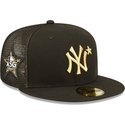 new-era-flat-brim-golden-logo-59fifty-all-star-game-new-york-yankees-mlb-black-fitted-trucker-hat